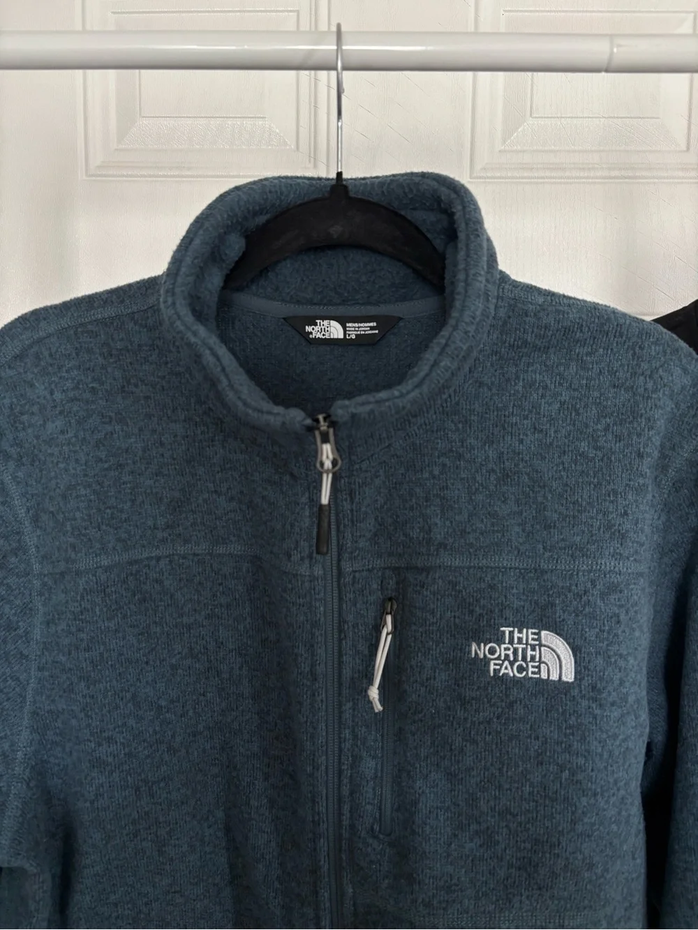 The North Face Blue Fleece Jacket with Black Vest